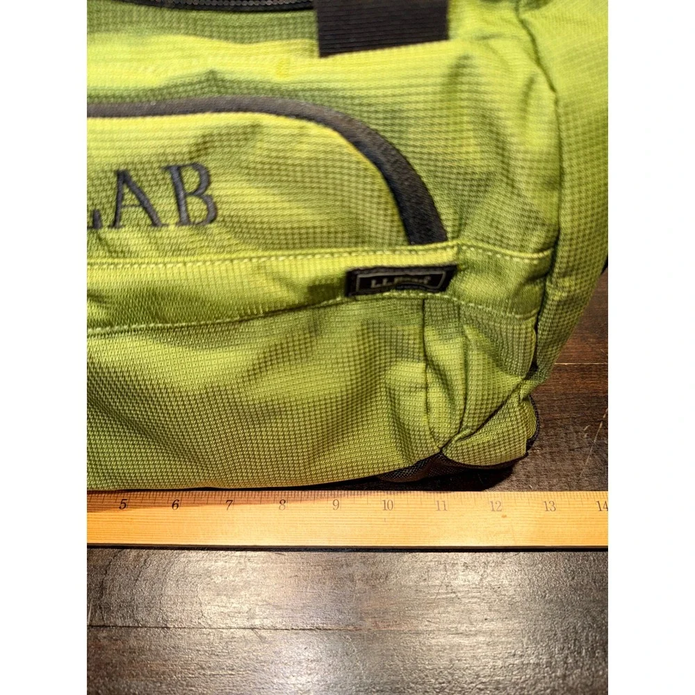 L.L. Bean‎ Green LAB Duffel Crossbody Bag Travel Gym Weekender Carry On